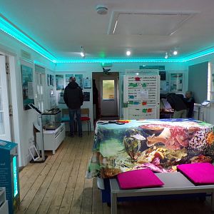 COAST Discovery centre- view inside 17.9.23