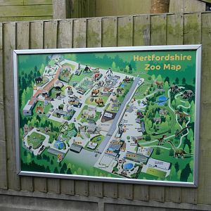Map of zoo