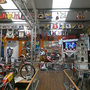 View inside Speedway museum