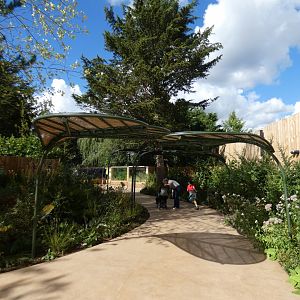 View of UK Centre for Species Survival Trail