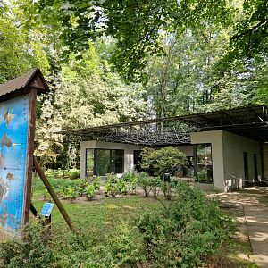 View of rodent building