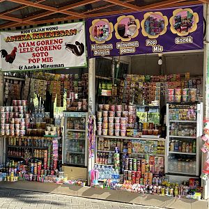 Stores here are packed!