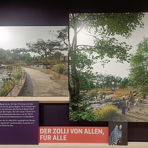 Masterplan - Wall of photos and informations