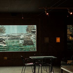 Faust-Vogelhallen empty enclosre