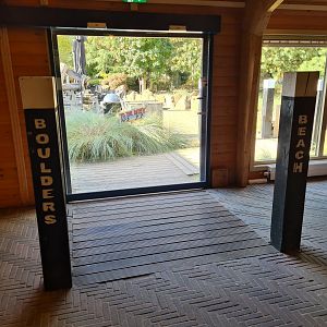 Entrance to "Boulders beach"