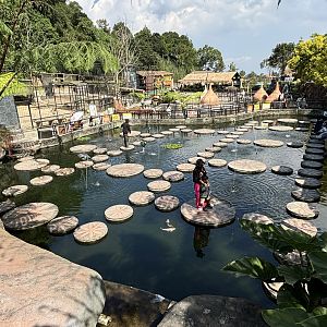 Don’t fall in! - beautiful walkway