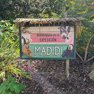 Madidi - Entrance sign