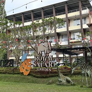 Hotel Sign - Royal Safari Garden Resort