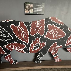 Rhino Statue - Royal Safari Garden Resort