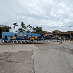 Entrance to Aquarium - Rayong Aquarium