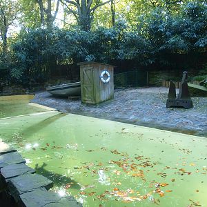 Harbor seal exhibit (Now gone), 2014-10-19