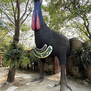 Giant Cassowary Statue