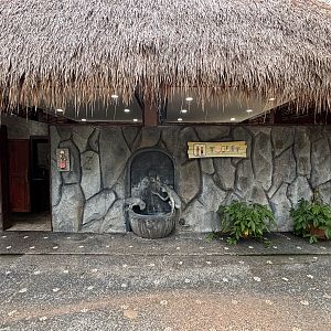 Toilets + Monkey Fountain