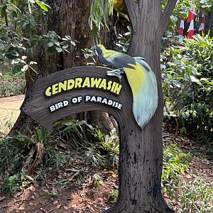Bird of Paradise Sign