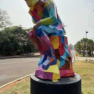 Statue - outside zoo grounds
