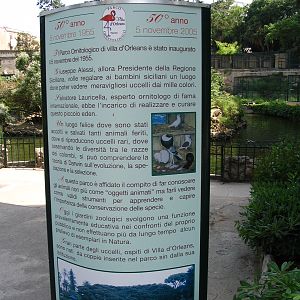 Parco Ornitologico Villa d'Orleans, Palermo