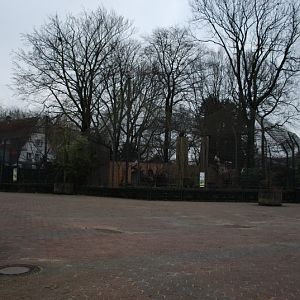 View to the Asia complex