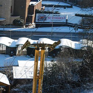 ZOO ENTRANCE FROM ABOVE