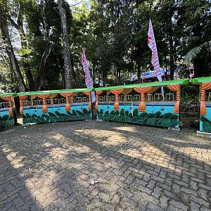 Kiddie Mock Train Play Area