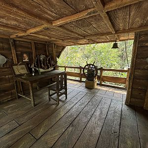 Humboldt Penguin Exhibit - viewing deck