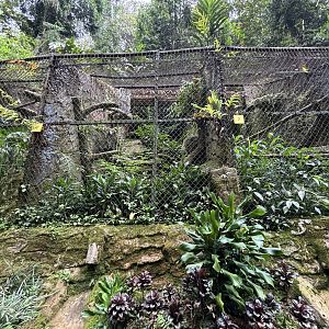 Empty Birds of Prey Aviaries