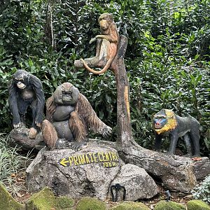 Primate Statues