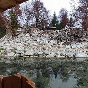 Alpine ibex enclosure - Wildpark Grünau/Cumberland