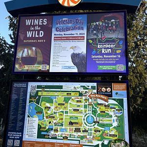 November 2024: New digital screens at North Entrance