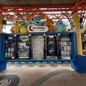 Aquarium Entrance Sign