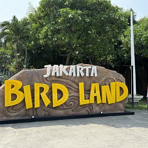 Entrance Sign -Jakarta Bird Land