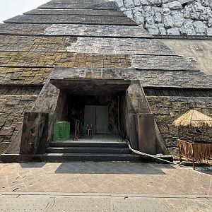 Waterfall (turned off) - Jakarta Bird Land