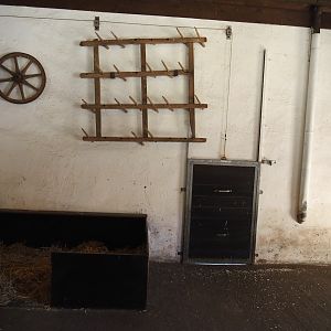 Farm area - Kune-kune pig stall, 2024-06-08