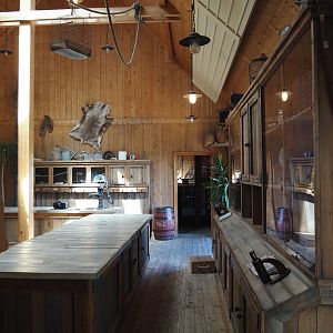 Farm area - Exhibition area in barn, 2024-06-08