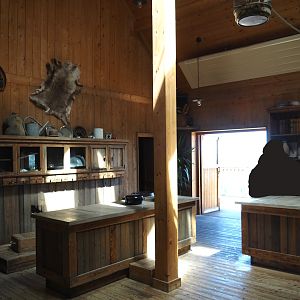Farm area - Exhibition area in barn, 2024-06-08