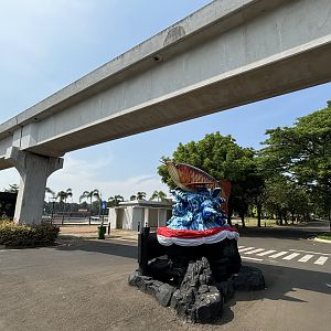 Aquarium Statue - Taman Mini Indonesia Indah