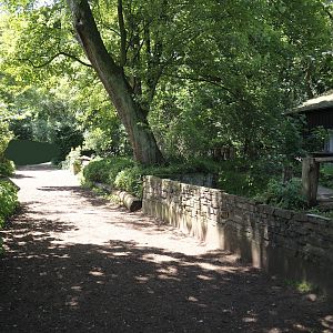 Walkway next to Giant anteater and Lowland tapir exhibit, 2024-06-08