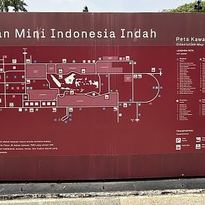 Map - Taman Mini Indonesia Indah