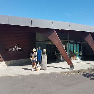 Auckland Zoo | Vet Hospital Entrance