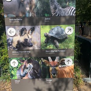 New Directional Sign- Hoof Run