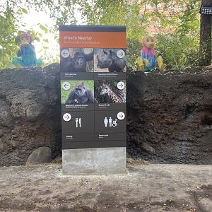 New Directional Sign- African Forest