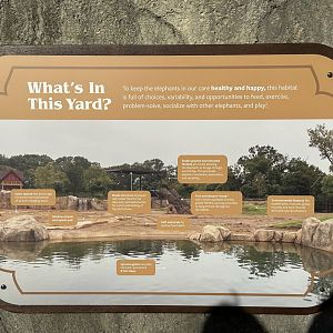 Elephant Trek Signage