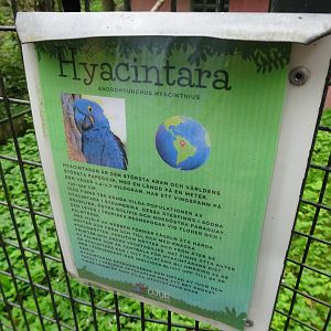 Helsingborg Djurpark - Signage example