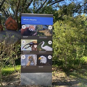 Directional Sign- Texas Wetlands