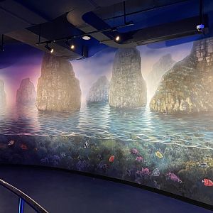 raja ampat painting - BX Sea