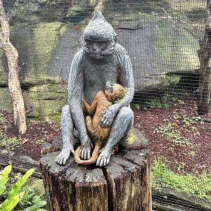 Francois Langur Statue