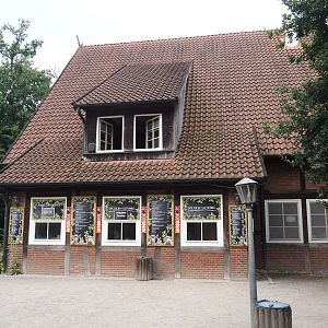 Grimberger Hof farm area - Restaurant building, 2024-08-05
