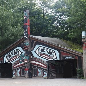 Entrance and exit of the Alaska section, 2024-08-05