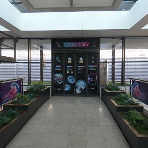 Entrance from shopping centre - Svět Medúz