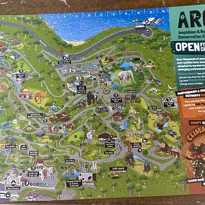 Taronga Zoo Map (2024) - Version 1