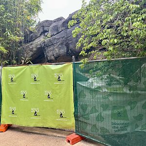 Hamadryas Baboon Exhibit (Partially Closed)